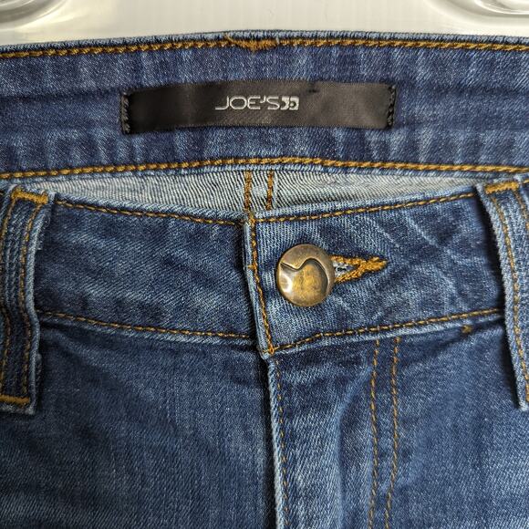 Joe's Jeans Nevaeh Slim Fit Mini Boot Women's Size 28 Distress Wash - Picture 6 of 8